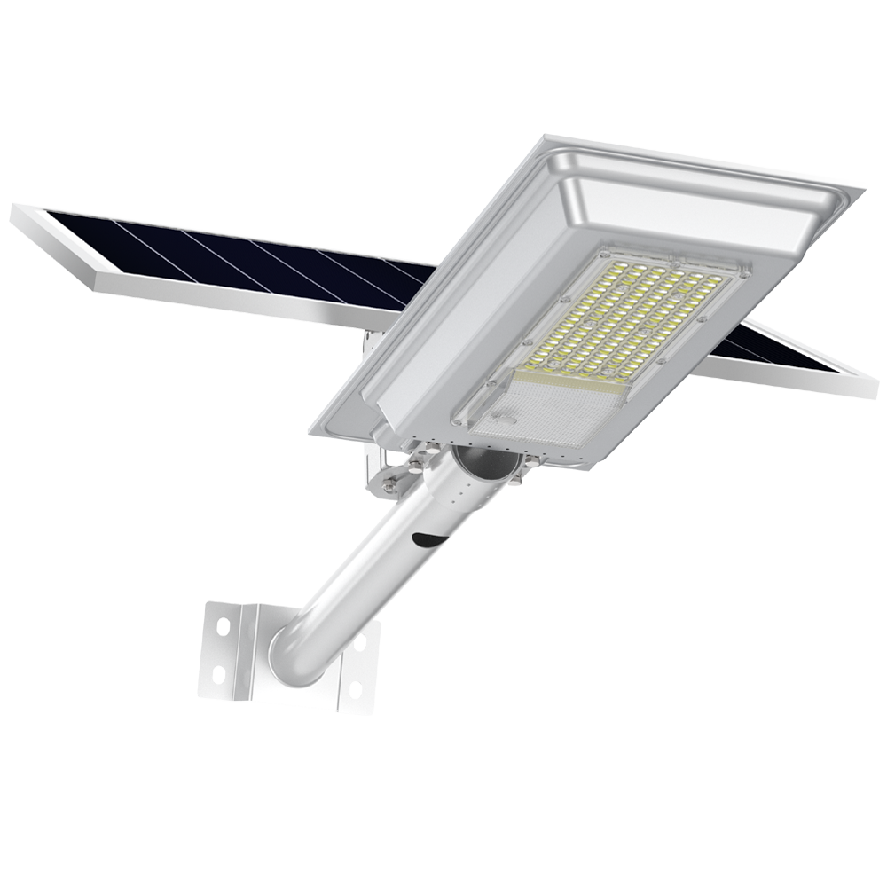High quality integrated solar street light 3-5 rain days hold lithium iron phosphate battery,monocrystalline silicon solar panels good quality 